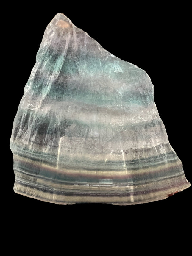 Rainbow Fluorite Slab - Raven's Cauldron