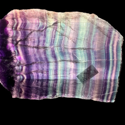 Rainbow Fluorite Slab - Raven's Cauldron
