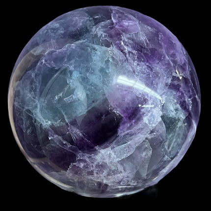 Rainbow Fluorite Sphere - 732 grams - Raven's Cauldron