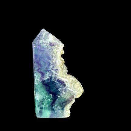 Rainbow Fluorite Tower - Raw and Polished - Raven's Cauldron