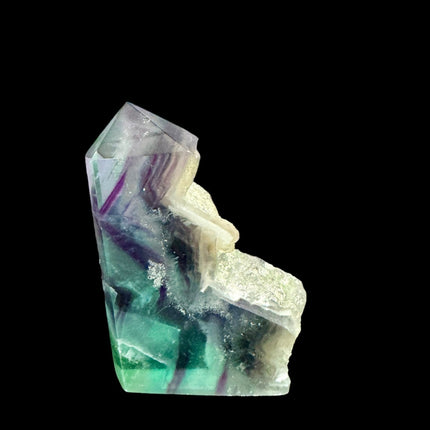 Rainbow Fluorite Tower - Raw and Polished - Raven's Cauldron