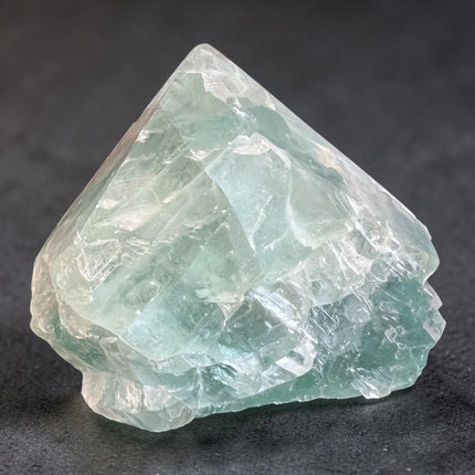 Rainbow Fluorite semi-polished crystal point for focus and intuitive energy from Raven's Cauldron, 6 N Sandusky St, Delaware, OH 43015