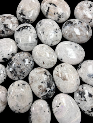 Rainbow Moonstone Palm Stones, from Raven's Cauldron, 6 N Sandusky St, Delaware, OH 43015