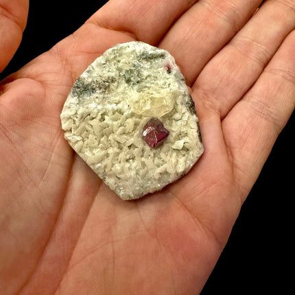 Rare Cinnabar Crystal on Dolomite Matrix - 40 Grams - Raven's Cauldron