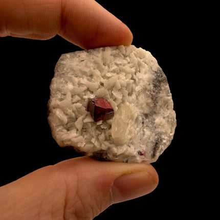 Rare Cinnabar Crystal on Dolomite Matrix - 40 Grams - Raven's Cauldron