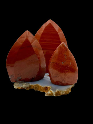 Red Jasper Flame, Red Jasper Crystal, Red Jasper Stone, Protective Stone - Raven's Cauldron