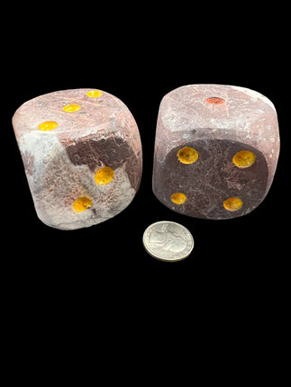 Red Zebra Jasper Dice - 6 Sided - Raven's Cauldron