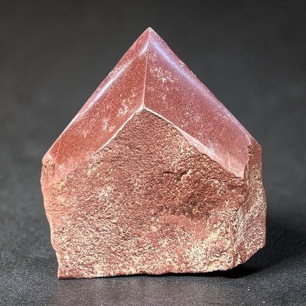 Red Jasper semi-polished crystal point for grounding and root chakra energy from Raven's Cauldron, 6 N Sandusky St. Delaware, OH 43015