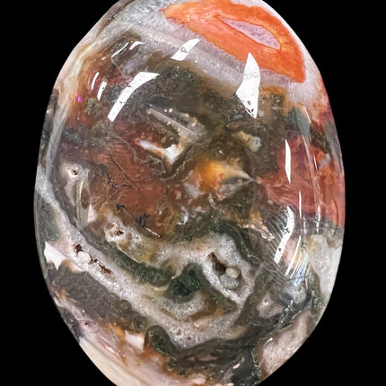 Red Moss Agate Palm Stone - Raven's Cauldron, 6 N Sandusky St, Delaware, OH 43015