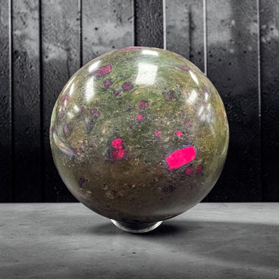 Ruby in Fuchsite Sphere – 1931g | 3.75