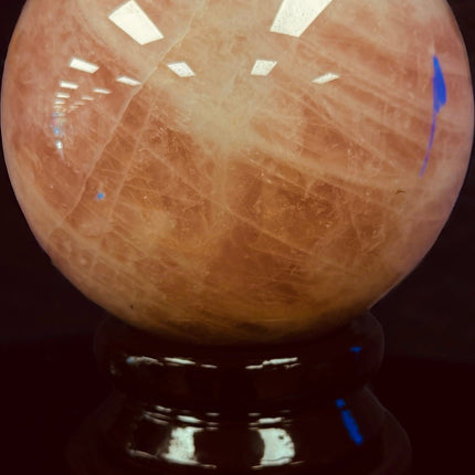 Rose Quartz Sphere - Massive - 28 Pounds - Exquisite - Raven's Cauldron