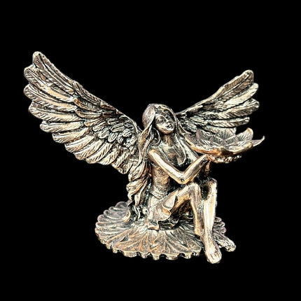 Rose gold fairy lotus Sphere Stands - Raven's Cauldron 6 N Sandusky St. Delaware, OH 43015