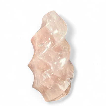 Rose Quartz crystal Flame