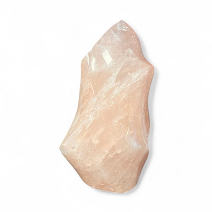Rose Quartz crystal Flame