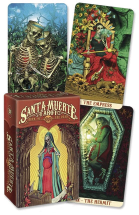 Santa Muerte Mini Tarot Deck, Raven's Cauldron, 6 N Sandusky St, Delaware, OH 43015