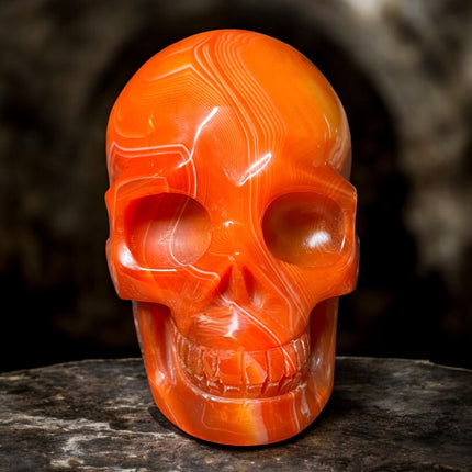 807 gram Sardonyx crystal carving from Raven’s Cauldron