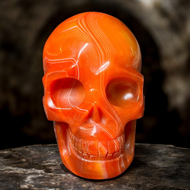 807 gram Sardonyx crystal carving from Raven’s Cauldron