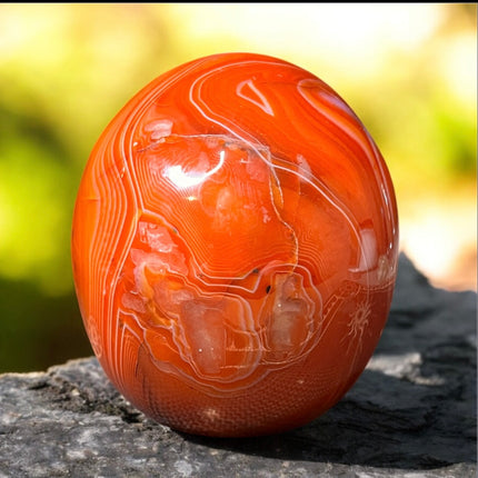 807 gram Sardonyx crystal carving from Raven’s Cauldron