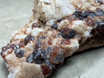 Spessartine Garnet Crystal from Pakistan – Natural Orange Garnet Specimen (152g)