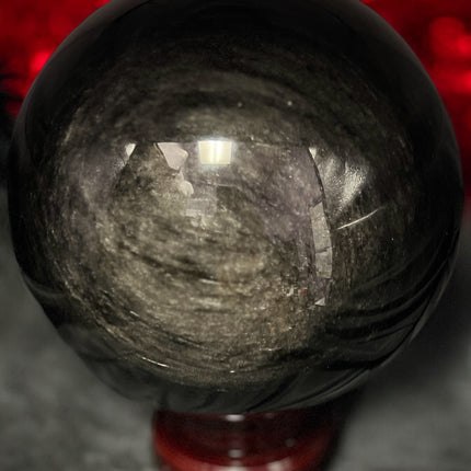 Black_Sheen_Obsidian_Sphere_Raven’s_Cauldron_6th_North_Sandusky_Street_Delaware_Ohio_43015