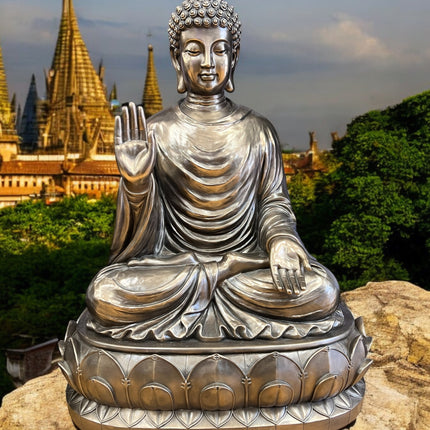 Massive Sitting Gautama Buddha - Buddhism - Veronese Design