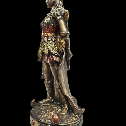 Skadi, Norse Mythology, Goddess of the Wilderness, Miniature Statue by Veronese Design - Raven's Cauldron