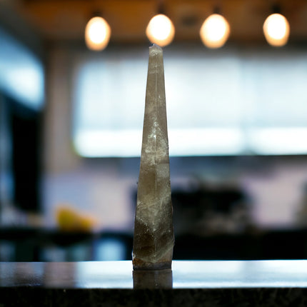 Smoky Quartz Obelisk / Tower - 8 Inches Tall - Raven's Cauldron