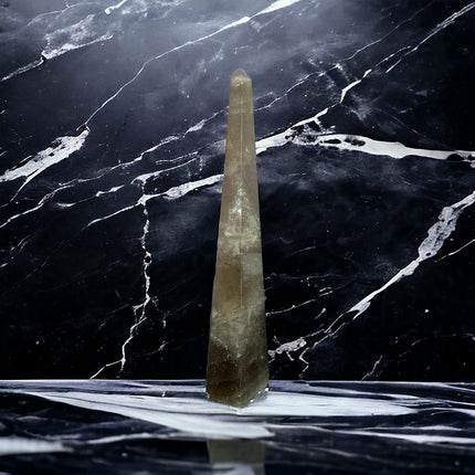 Smoky Quartz Obelisk / Tower - 8 Inches Tall - Raven's Cauldron