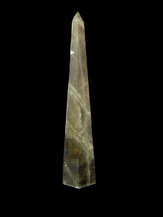 Smoky Quartz Obelisk / Tower - 8 Inches Tall - Raven's Cauldron