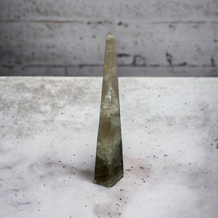 Smoky Quartz Obelisk / Tower - 8 Inches Tall - Raven's Cauldron