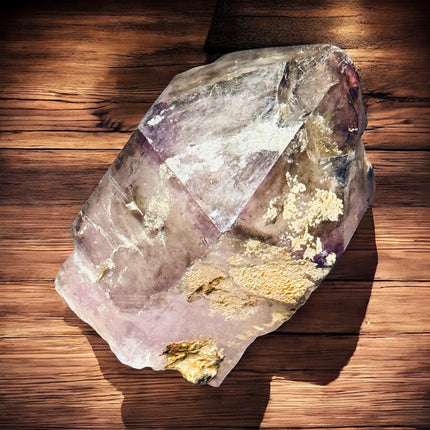 Skeletal Window Smoky Amethyst Point – 89 grams, from Chiredzi, Zimbabwe, Raven’s Cauldron, 6 N Sandusky St, Delaware, OH 43015