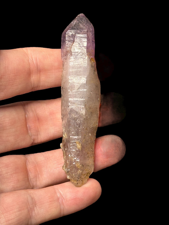 Skeletal Window Smoky Amethyst Scepter – 35g rare crystal from Chiredzi, Zimbabwe, Raven’s Cauldron, 6 N Sandusky St, Delaware, OH 43015
