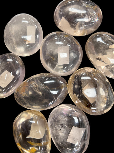 Smoky Quartz Palm Stone – 175g Grounding Crystal (2.5 x 2 Inches)