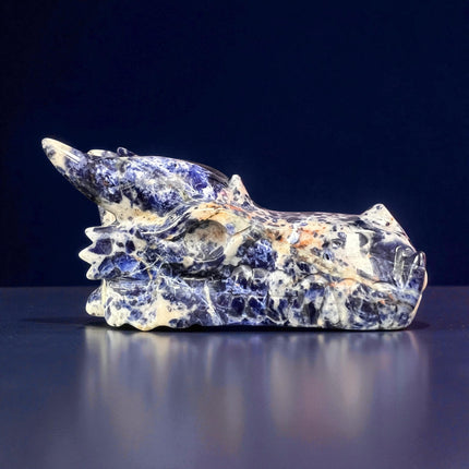 Sodalite Dragon Skull from Raven's Cauldron, 6 N Sandusky St, Delaware, OH 43015