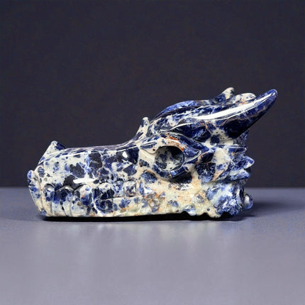Sodalite Dragon Skull from Raven's Cauldron, 6 N Sandusky St, Delaware, OH 43015