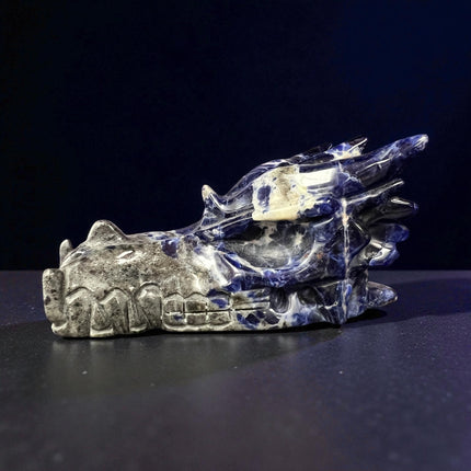 Sodalite Dragon Skull from Raven's Cauldron, 6 N Sandusky St, Delaware, OH 43015