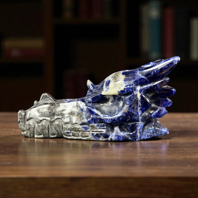 Sodalite Dragon Skull from Raven's Cauldron, 6 N Sandusky St, Delaware, OH 43015