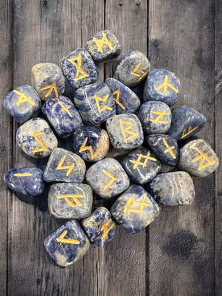 Sodalite_Rune_Set_Ravens_Cauldron_6_N Sandusky_St _Delaware_OH _43015