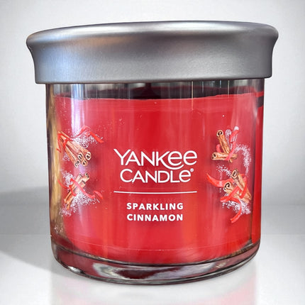 Yankee Candle® Small Tumbler – Sparkling Cinnamon | Holiday Cinnamon & Clove Soy Wax Candle