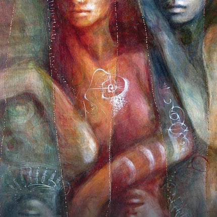 Sacred Rebels Oracle Pocket Edition by Alana Fairchild featuring visionary artwork by Autumn Skye, 45-card mini oracle deck published by Llewellyn and Blue Angel.