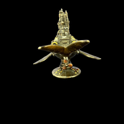 Steampunk Fifty-Two Hertz Galactic Colony Whale Statue by Veronese Design - Raven's Cauldron