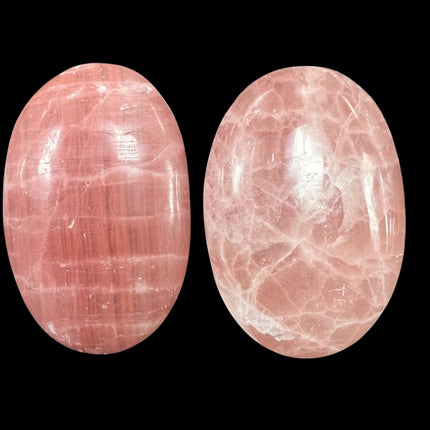 Strawberry Calcite Palm Stone from Raven's Cauldron, 6 N Sandusky St, Delaware, OH 43015