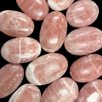 Strawberry Calcite Palm Stone from Raven's Cauldron, 6 N Sandusky St, Delaware, OH 43015