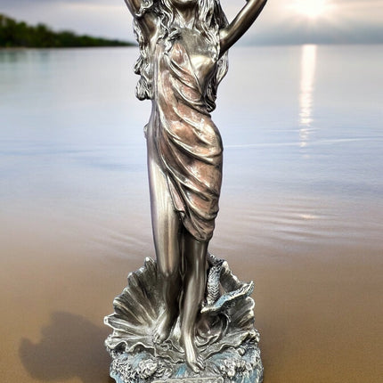 The Birth of Aphrodite, Greek Goddess of Love and Beauty, Statue by Veronese Design - Raven's Cauldron