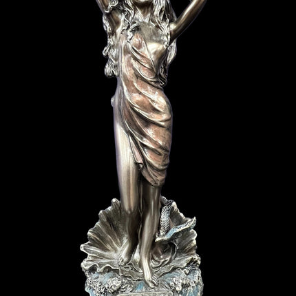 The Birth of Aphrodite, Greek Goddess of Love and Beauty, Statue by Veronese Design - Raven's Cauldron