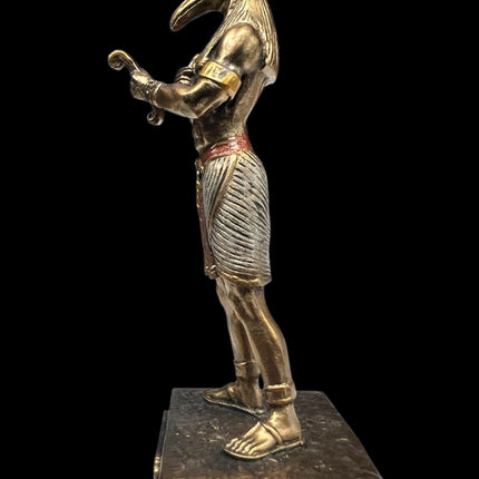 Thoth, Egyptian God of Wisdom, Miniature Statue by Veronese Design - Raven's Cauldron