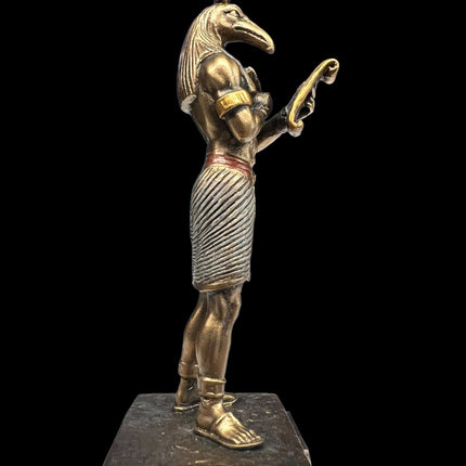 Thoth, Egyptian God of Wisdom, Miniature Statue by Veronese Design - Raven's Cauldron