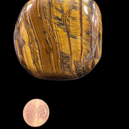 tiger eye palm stone, large, Raven's Cauldron, 6 N Sandusky St, Delaware, OH 43015