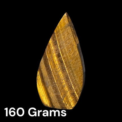 AAA Quality Tiger’s Eye Tear Drop Ornament with golden flash Raven's Cauldron 6 N Sandusky St. Delaware, OH 43015