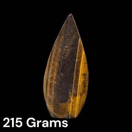 AAA Quality Tiger’s Eye Tear Drop Ornament with golden flash Raven's Cauldron 6 N Sandusky St. Delaware, OH 43015